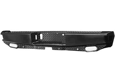 Westin Automotive 15-20 f150 minor grinding of oem hitch required hdx bandit rear bumper black Main Image