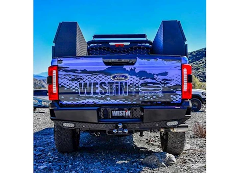 Westin Automotive 23-23 F250/F350 HDX BANDIT REAR BUMPER BLACK