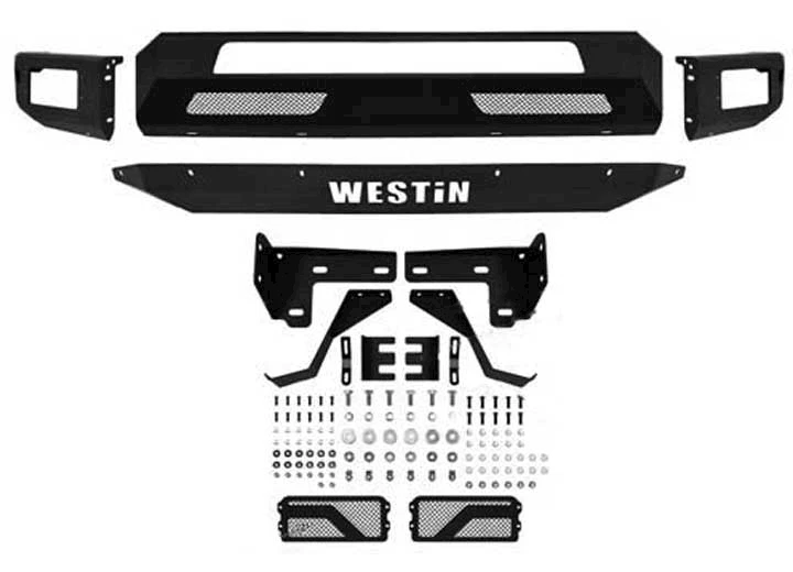 Westin Automotive 18-20 f150 textured black pro-mod front bumper Main Image