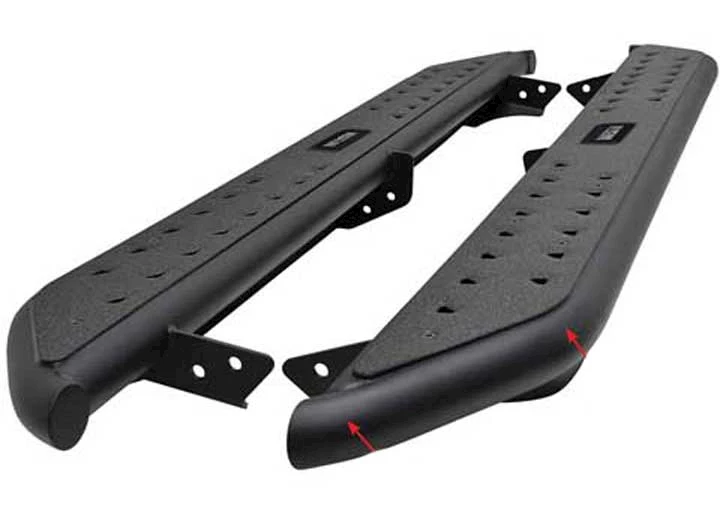 Westin Automotive 05-23 TACOMA DOUBLE CAB TEXTURED BLACK OUTLAW NERF STEP BARS