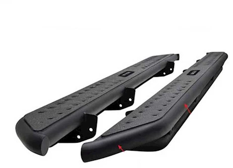 Westin Automotive 14-19 SILV/SIERRA 1500/15-19 SILV/SIERRA 2500/3500 DBL CAB TEXTURED BLACK OUTLAW NERF STEP BARS