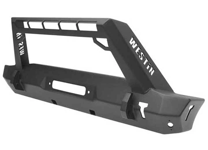 Westin Automotive 18-C WRANGLER JL(EXCL 2018 JK)/20-C GLADIATOR WJ2 STUBBY FRONT BUMPER W/LED LIGHT BAR MOUNT