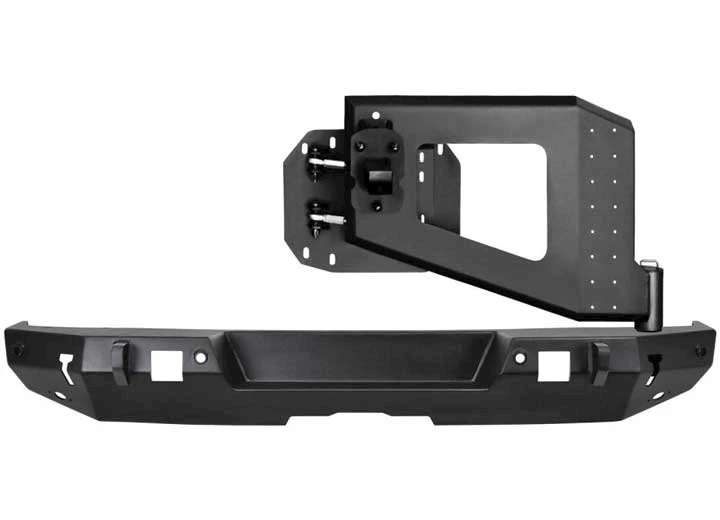 Westin Automotive 20-23 WRANGLER JL WJ2 REAR BUMPER W/SENSORS W/SENSORS TEXTURED BLACK