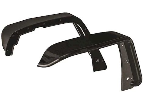 Westin Automotive 07-18 jeep wrangler tubular front fender-textured black Main Image