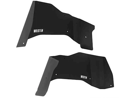 Westin Automotive 07-18 WRANGLER(EXCL 2018 JL)TEXTURED BLACK INNER FENDERS - REAR