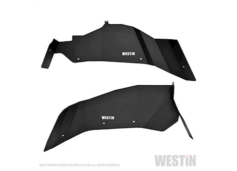 Westin Automotive 18-C WRANGLER JL TEXTURED BLACK INNER FENDERS - REAR