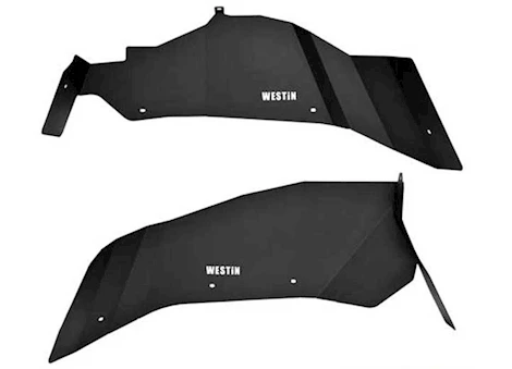 Westin Automotive 18-C WRANGLER JL TEXTURED BLACK INNER FENDERS - REAR