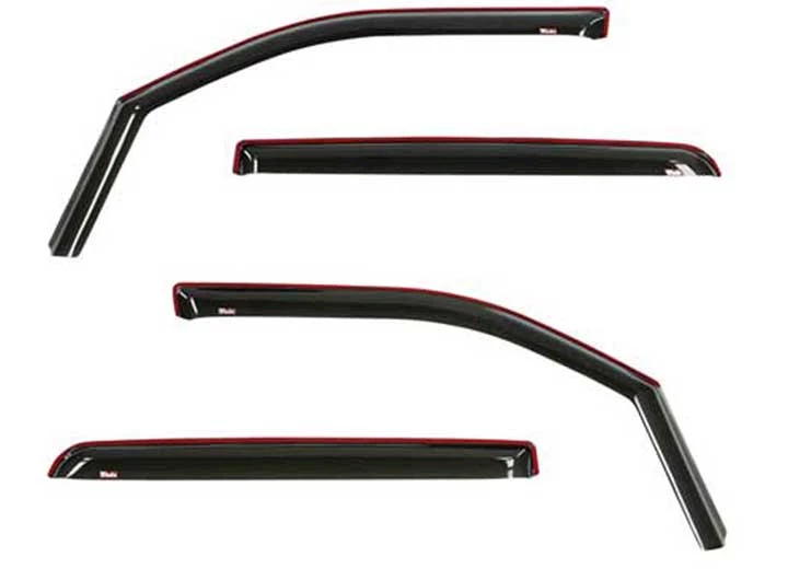 Westin Automotive 19-C RAM 1500 CREW CAB SMOKE IN CHANNEL WIND DEFLECTOR 4PC