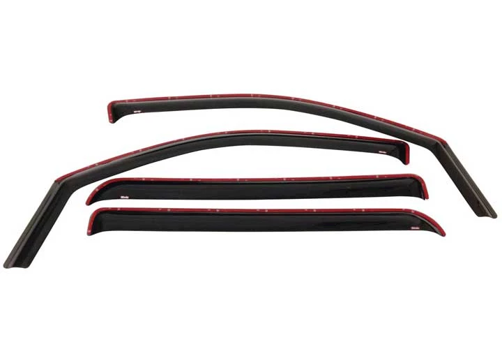 Westin Automotive 06-08 RAM 1500/06-09 RAM 2500/3500 MEGA CAB IN-CHANNEL WIND DEFLECTOR 4 PC