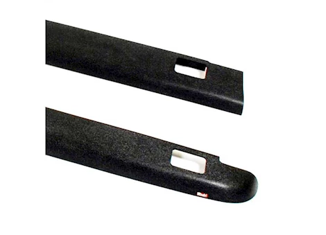 Wade Smooth Bed Rail Caps With Stake Pocket Holes - 6.5 ft. Bed