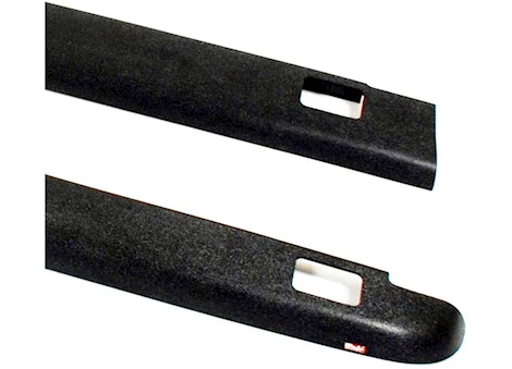 Wade Smooth Bed Rail Caps With Stake Pocket Holes - 6 ft. Bed