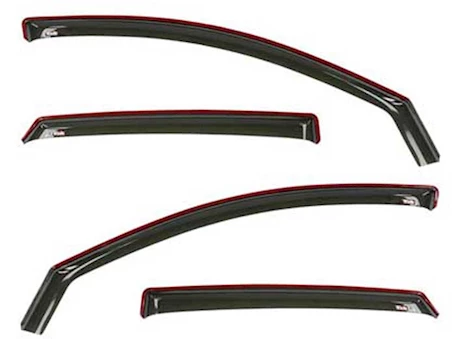 Westin Automotive 18-C ACCORD SEDAN SMOKE IN CHANNEL WIND DEFLECTOR 4PC