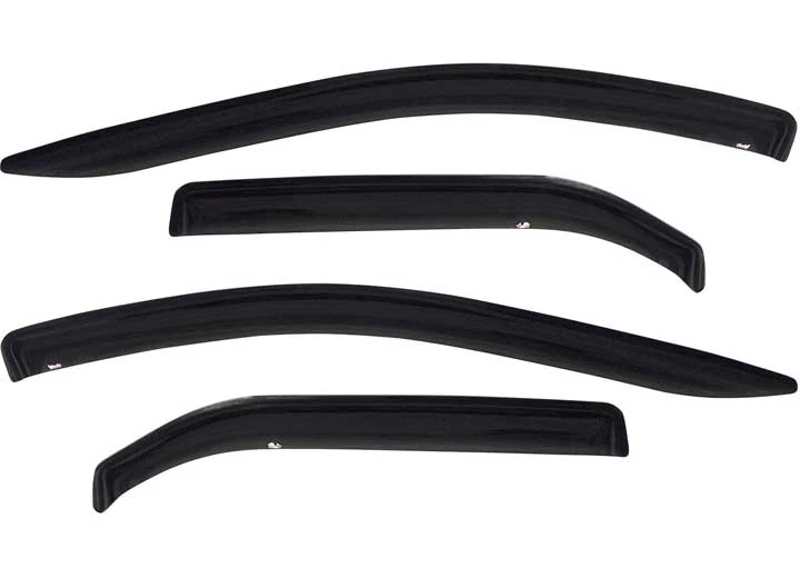 Westin Automotive 07-11 VERSA 4DR SLIM WIND DEFLECTORS 4 PC SMOKE