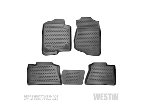 Westin Automotive 09-c 4runner black profile floor liners 4pc Main Image