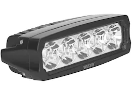 Westin Automotive Fusion5 led light bar single row 5.5in flex w/3w epistar (set of 2) black , harness & brackets incl