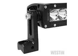 Westin Automotive Xtreme led light bar low profile single row 30 inch flood w/5w cree, black , harness & brackets incl