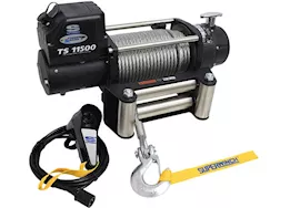 Westin Automotive Tiger shark winch 11,500 lbs,12 vdc,3/8 in x 84 ft steelrope