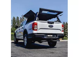 Westin Automotive 24-c ranger crew cab 5ft aluminum bed topper black