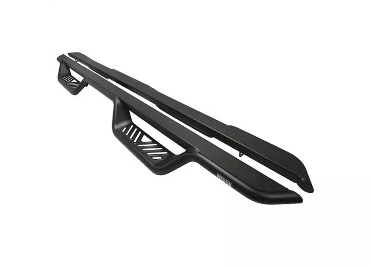 Westin Automotive 99-16 f250/350/450/550 crew cab outlaw drop nerf step bars textured black