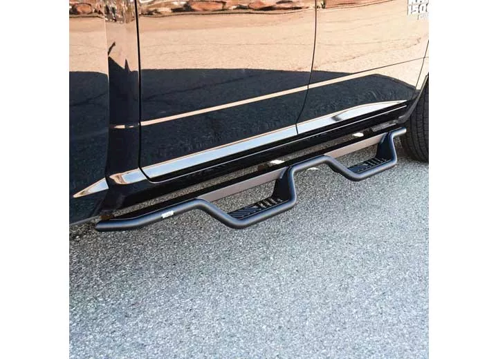 Westin Automotive 09-c ram 1500/2500/3500 crew cab outlaw drop nerf step bars textured black