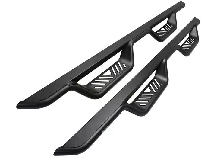 Westin Automotive 09-c ram 1500/2500/3500 crew cab outlaw drop nerf step bars textured black