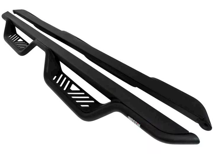 Westin Automotive 14-19 silverado/sierra 1500/2500/3500 dble cab drop nerf step bars (rocker mnt)