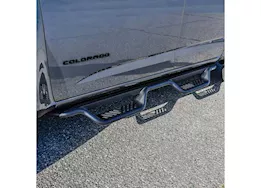 Westin Automotive 15-c colorado/canyon crew cab outlaw drop nerf step bars textured black