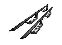 Westin Automotive 19-c ram 1500 crew cab outlaw drop nerf step bars textured black