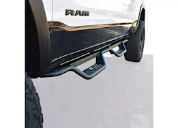 Westin Automotive 19-c ram 1500 crew cab outlaw drop nerf step bars textured black