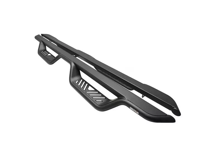 Westin Automotive 19-c silv/sierra 1500/20-c silv/sierra 2500/3500 dblcab outlaw drop nerf step bars txt black