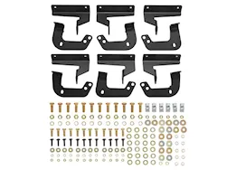 Westin Automotive 20-c gladiator outlaw drop nerf step bars textured black