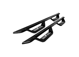 Westin Automotive 22-c tundra double cab outlaw drop nerf step bars textured black