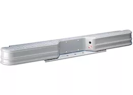 Fey Diamond Step Rear Bumper - Silver