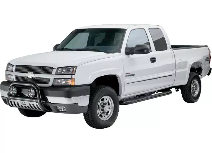 Westin Automotive 99-13 silverado/sierra 1500/99-14 2500/3500 reg cab black platinum oval step bars