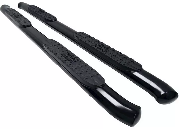 Westin Automotive 24-c tacoma double cab pro traxx 4 oval nerf step bars black