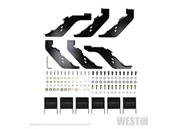 Westin Automotive 19-c ranger supercrew stainless steel pro traxx 4 oval nerf step bars