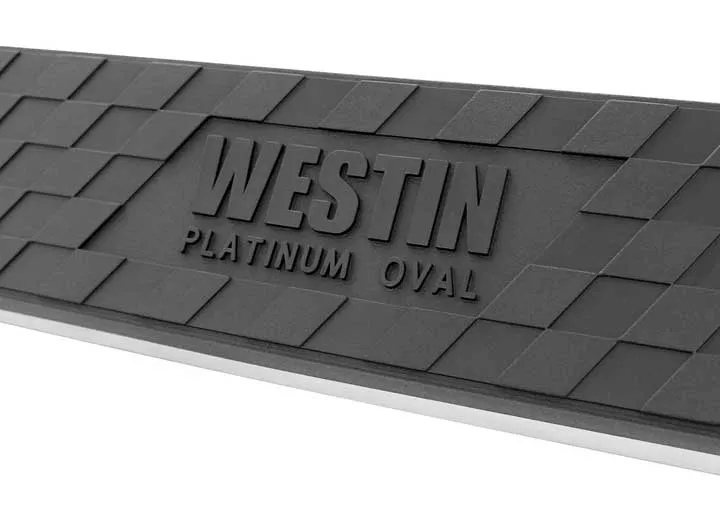 Westin Platinum 4-inch Oval Step Bars - For Double Cab