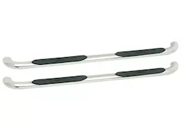 Westin Automotive 19-c silverado/sierra 1500 dbl cab stainless steel platinum 4 oval nerf bars