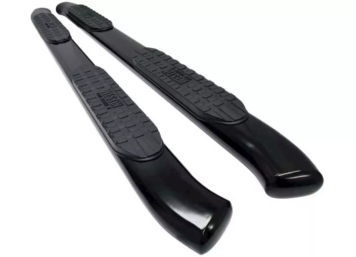 Westin Automotive 24-c tacoma double cab pro traxx 5 oval nerf step bars black