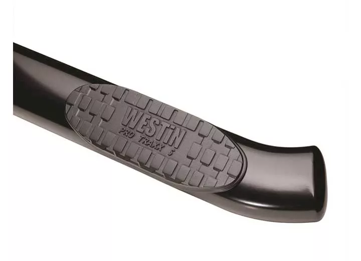 Westin Automotive 99-16 f250/350/450/550 crew cab (6.75 ft bed) protraxx 5 oval wtw step black