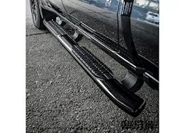 Westin Automotive 19-c silverado/sierra 1500 dbl cab black pro traxx 5 oval nerf bars