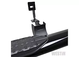 Westin Automotive 19-c ranger supercrew black pro traxx 5 oval nerf step bars