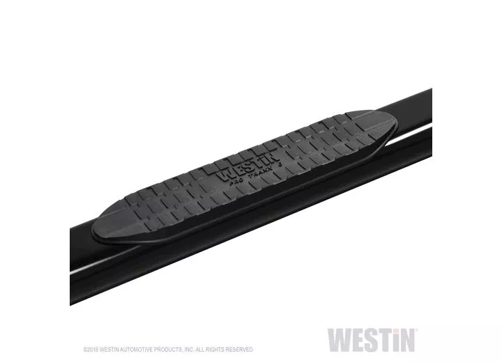 Westin Automotive 19-23 ram 1500 quad cab(excl.rebel)black pro traxx 6 oval nerf step bars