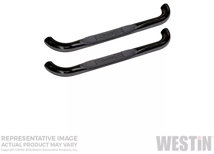 Westin Automotive 97-04 f150/f250ld regular cab e-series black step bars