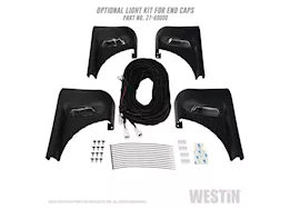 Westin Automotive 74.25 inches black sg6 running boards (brkt sold sep)