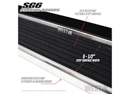 Westin Automotive 79 inches polished sg6 running boards (brkt sold sep)