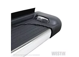 Westin Automotive Polished aluminum running boards 74.25in sg6 led polished (brkt sold sep)