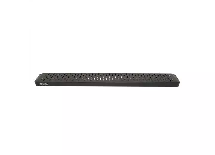 Westin Automotive 54in single rear door grate steps running boards textured black