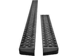 Westin Automotive 15-c transit van 150/250/350(36in driver side & 97in pass side)grate steps running boards txt black