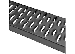 Westin Automotive 15-c transit van 150/250/350(36in driver side & 97in pass side)grate steps running boards txt black